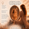 Mono Kupfer (Cu) – illustratives Affirmationsbild einer Frau vor einem Spiegel. Das Motiv steht für Selbstannahme, Harmonie und die Unterstützung der eigenen Entwicklung. Leitsatz: „Ich bekomme in meiner Entwicklung Unterstützung von einer höheren Ebene.“