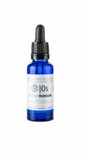 Monoatomares Osmium – Protonenresonanzverfahren